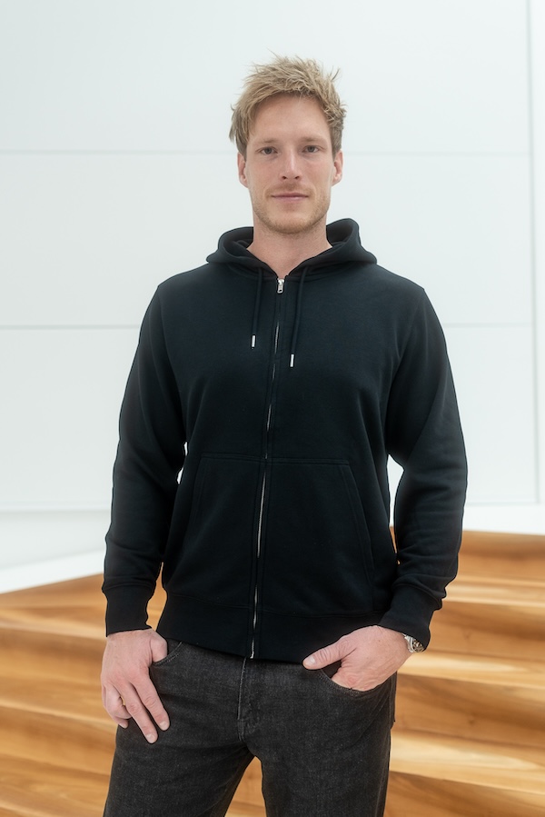 mikina černá švarcplán