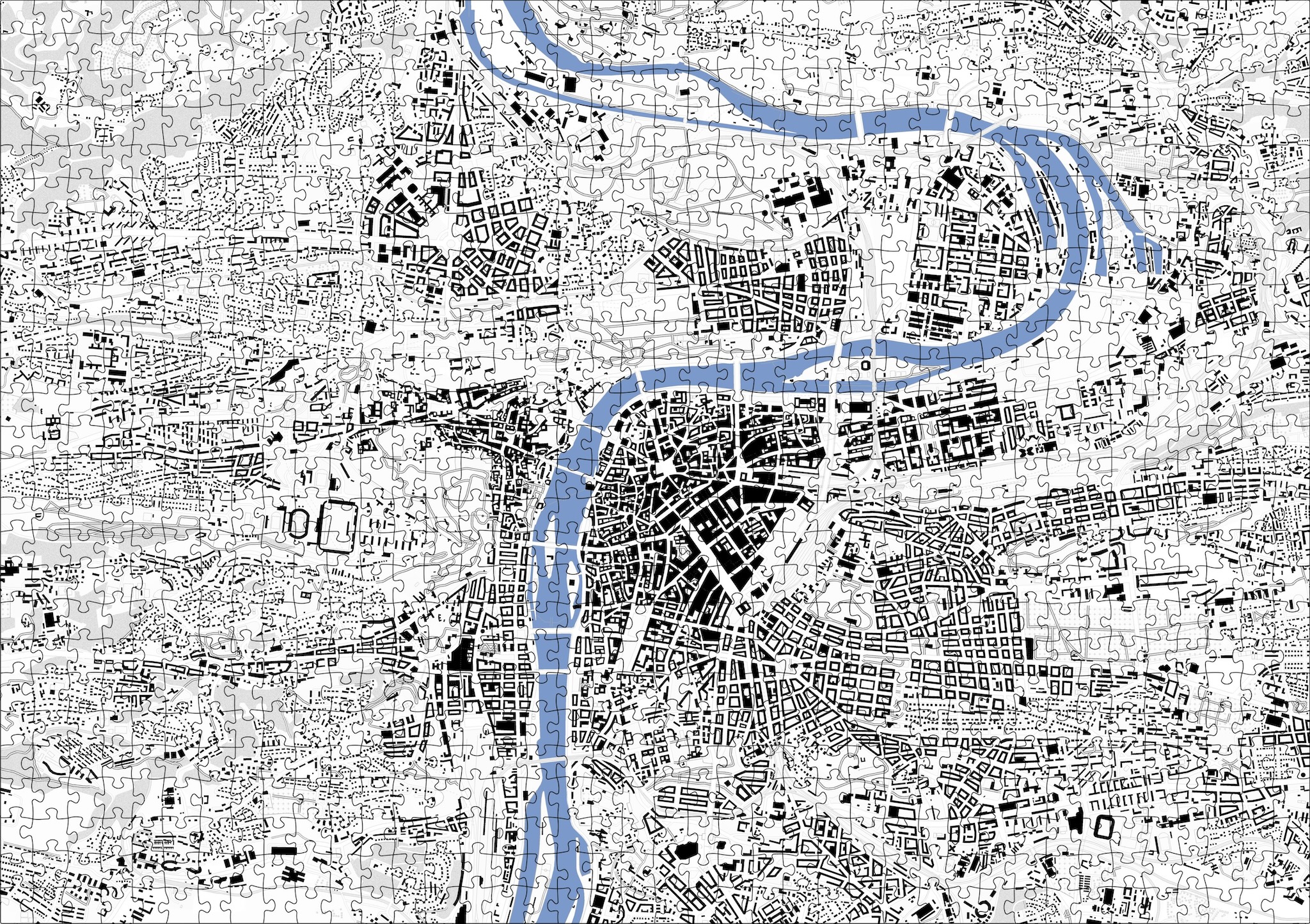 puzzle švarcplán prahy